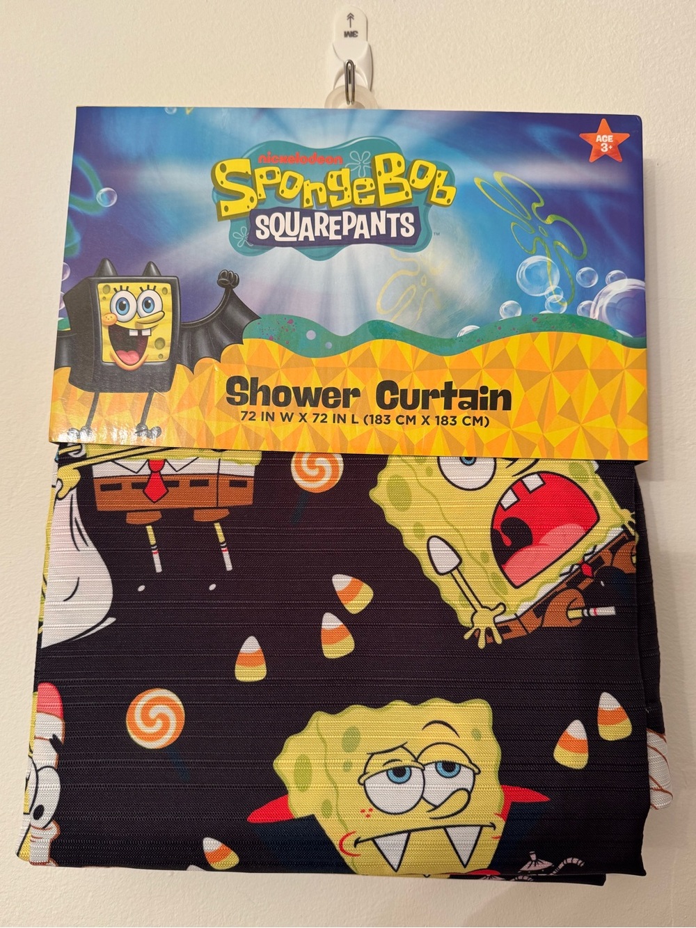 SpongeBob SquarePants Halloween Shower Curtain